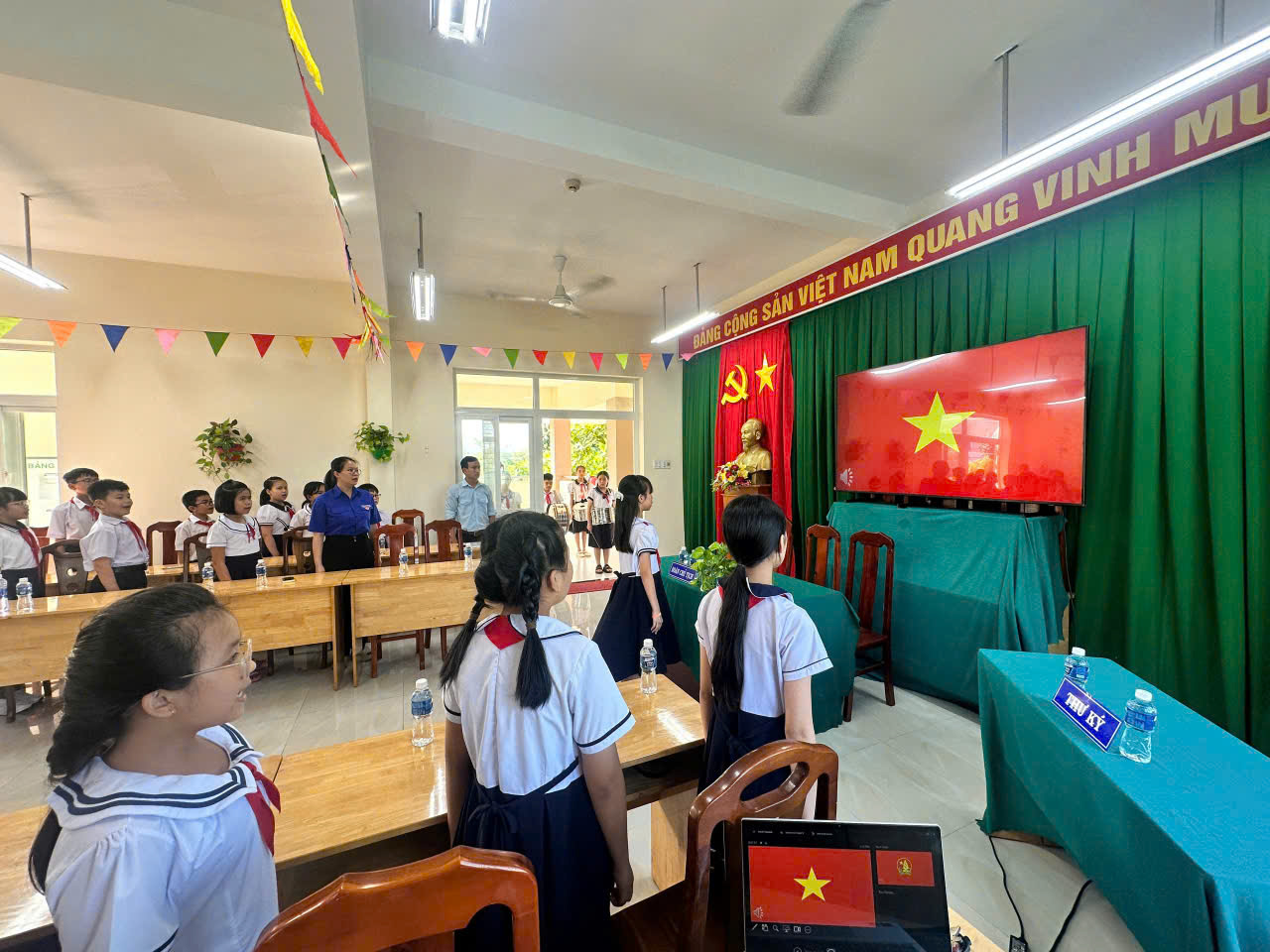 ĐẠI HỘI LIÊN ĐỘI TRƯỜNG TIỂU HỌC PHÚ TRINH